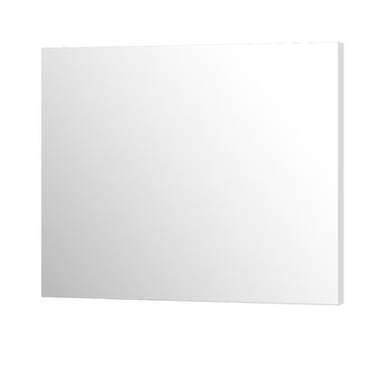 Miroir de salle de bains Aquazuro Napoli blanc brillant 90cm