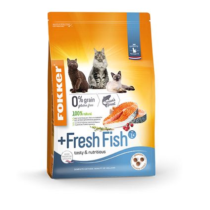 Fokker cat +fresh fish 7kg