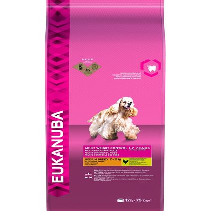 Eukanuba Daily Care dog ad weight contr med ch 12kg
