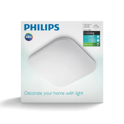 Philips plafondlamp LED Mauve wit 17W 5