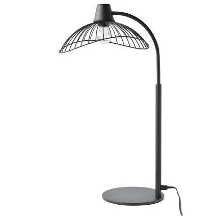 Seynave tafellamp ‘Kasteli’ zwart 40 W