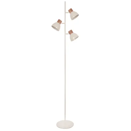 Seynave staanlamp ‘Wilma’ beige 3 x 6 W