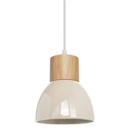 Seynave hanglamp ‘Wilma’ beige 40 W