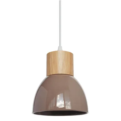 Seynave hanglamp ‘Wilma’ donkerbruin 40 W