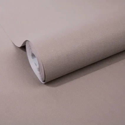 Papier peint intissé Decomode Basic cotton taupe 3