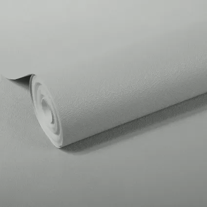 Papier peint intissé Decomode textile gris 2