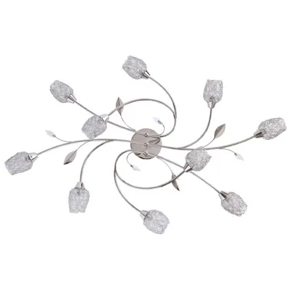 Seynave plafondlamp ‘Adriana’ chroom 10 x 28 W