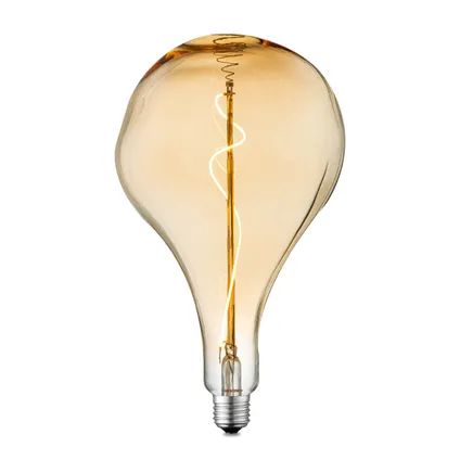 Ampoule LED filament Home Sweet Home Flex ambre E27 4W