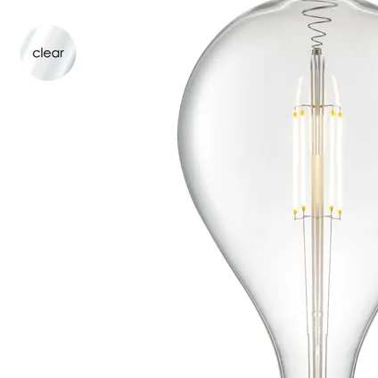 Ampoule LED à filament Home Sweet Home Carbon G160 E27 4W 5