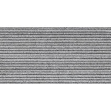 Wand- en vloertegel Deco District grijs 32x62,5cm