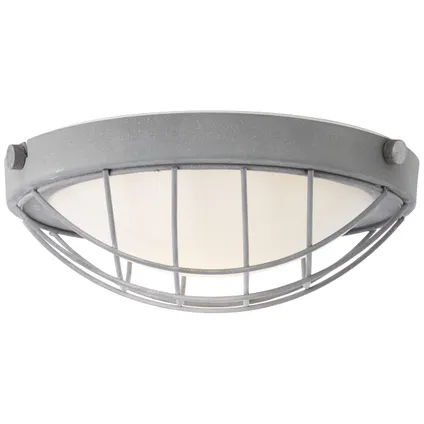 Brilliant plafondlamp Sirocco betongrijs E27