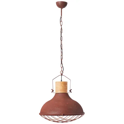 Brilliant hanglamp Emma roest ⌀47cm E27