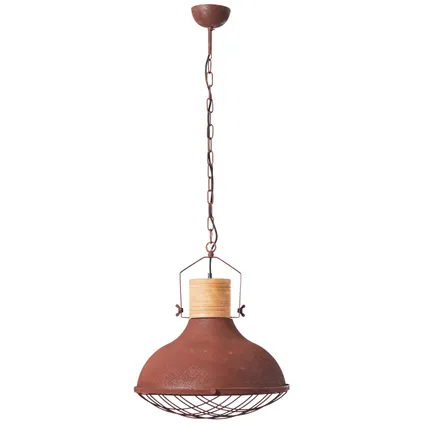 Brilliant hanglamp Emma roest ⌀47cm E27 2