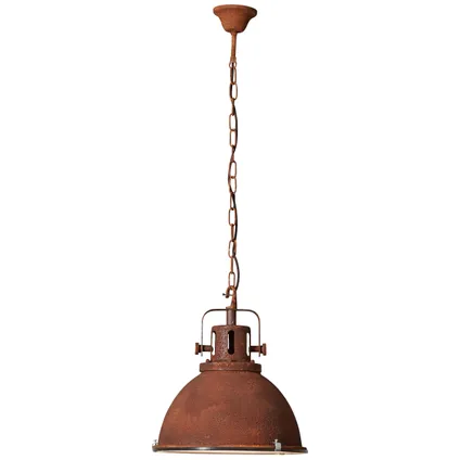Brilliant hanglamp Jesper roest ⌀38cm E27