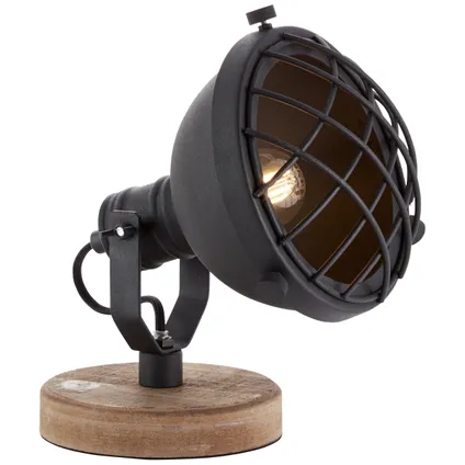 Lampe de table Brilliant Mila noire E14 5