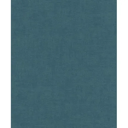 Papier peint intissé 490091 béton turquoise mat
