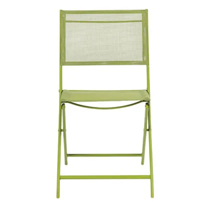 Chaise de jardin Central Park 'Stacy' textilène olive 2