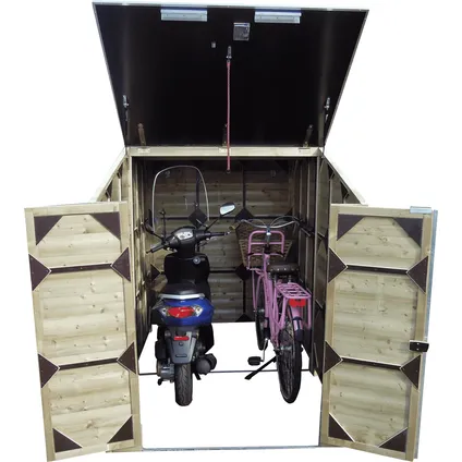 Lutrabox motorberging 150x243x181cm 3