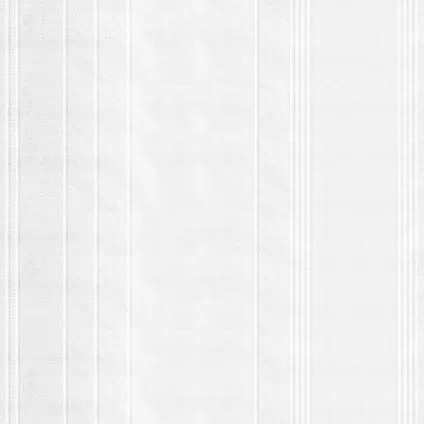 Sencys overschilderbaar vliesbehang Stripe wit 3
