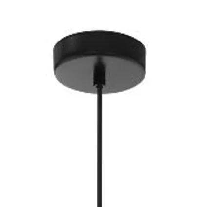 EGLO hanglamp Carlton 1 zwart goud ⌀31cm E27 2
