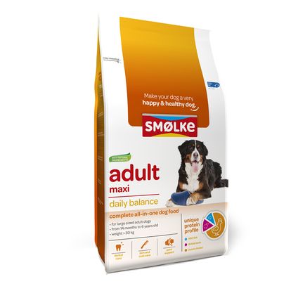 Smølke hond adult maxi 12kg