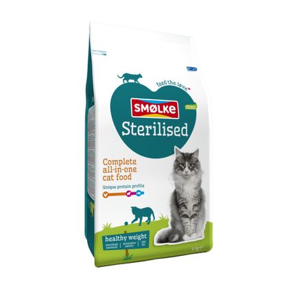 Smolke - Kattenvoer Sterilised - 4 kg