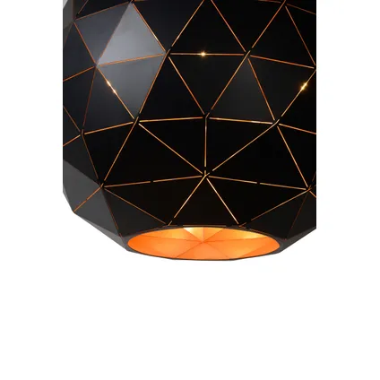Lucide hanglamp Otona zwart ⌀40cm E27 2