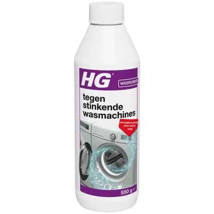 HG stinkende wasmachine reiniger 550 gr fles