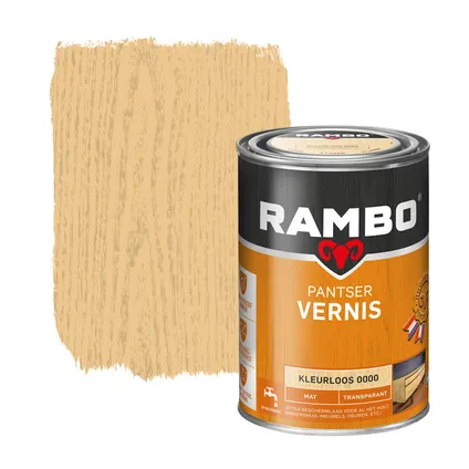 Rambo pantservernis mat kleurloos 1,25L