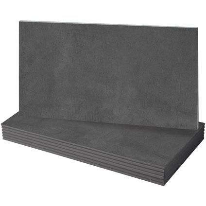 Wand- en vloertegel Concrete - Keramiek - Antraciet - 30x60,3cm - Pakketinhoud 1,66m²