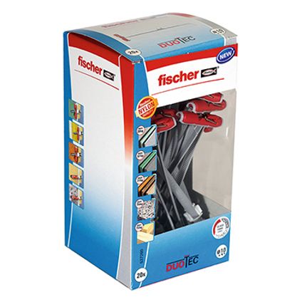 Fischer nylon tuimelplug voor holle wanden DuoTec 10 20st.