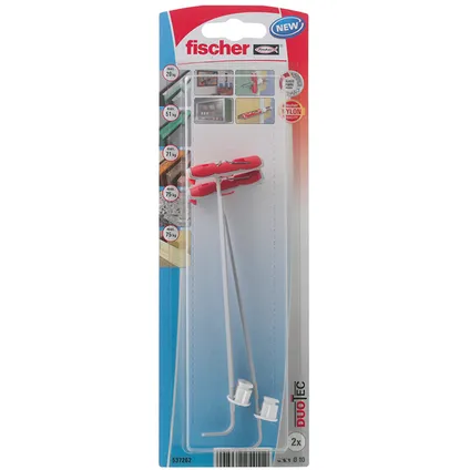 Fischer nylon tuimelplug voor holle wanden DuoTec 10 2st.