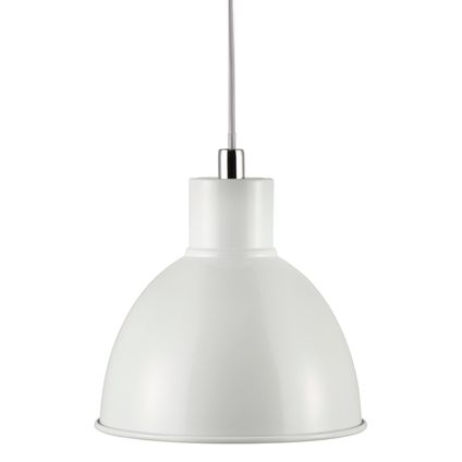 Nordlux hanglamp Pop wit chroom E27