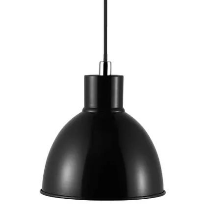 Nordlux hanglamp Pop zwart ⌀21,5cm E27