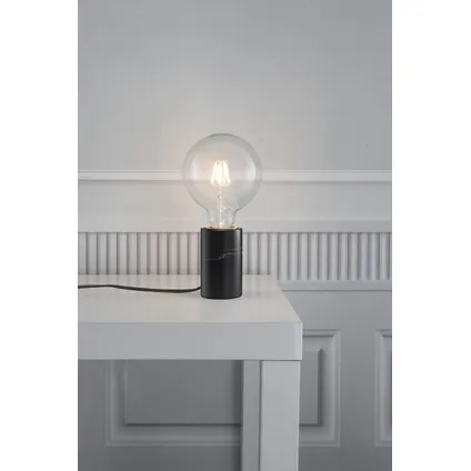 Lampe de table Nordlux Siv marbre noir E27 2