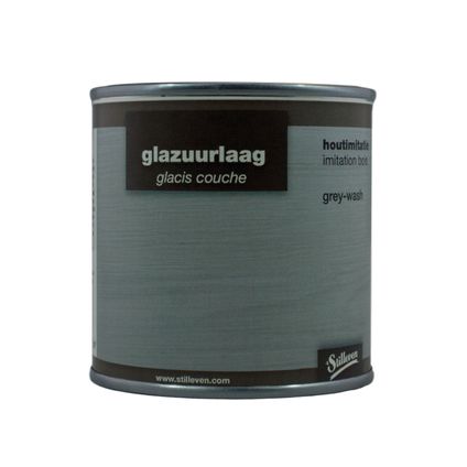 t Stilleven houteffect glazuur grey-wash 250ml