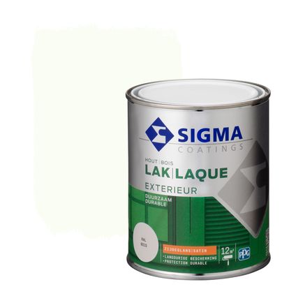 Sigma exterieur lak RAL9010 zijdeglans 750ml