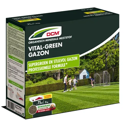 Engrais gazon DCM Vital-Green 3kg