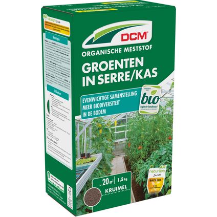 Engrais organique DCM légumes en serre 1.5kg