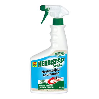 Spray anti-mousse Compo Herbistop 7,5m² 0,75L