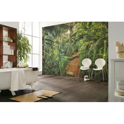 Sanders & Sanders papier peint panoramique jungle vert - 368 x 254 cm - 612138 2