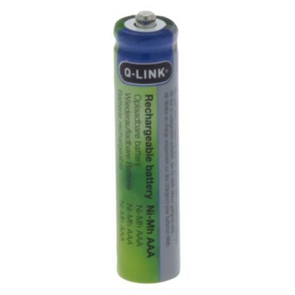 QLink pile rechargeable NIMH AAA 4 pcs.