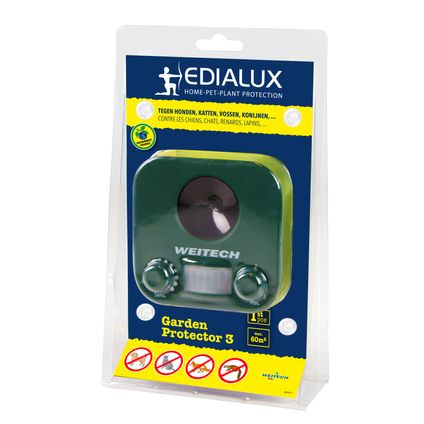 Edialux  Ultrasonic Garden Protector 3 elektrische repulsif