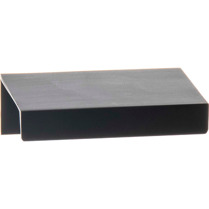 Poignée de porte Bertomani aluminium noir mat 32mm
