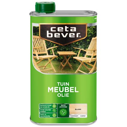 CetaBever tuinmeubelolie waterproof 500 ml