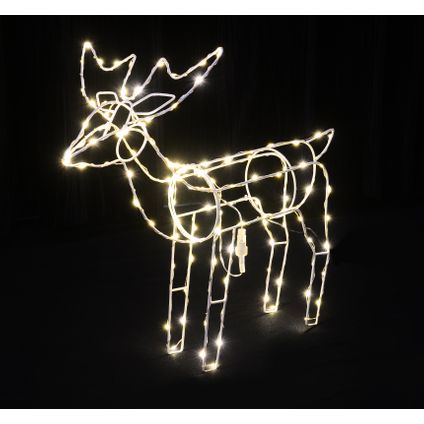 Lumières de Noël rennes Central Park 80cm