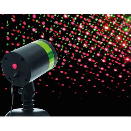 Central Park laserprojector punten groen en rood