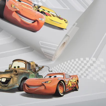 Disney papierbehang Cars 2 meerkleurig 4