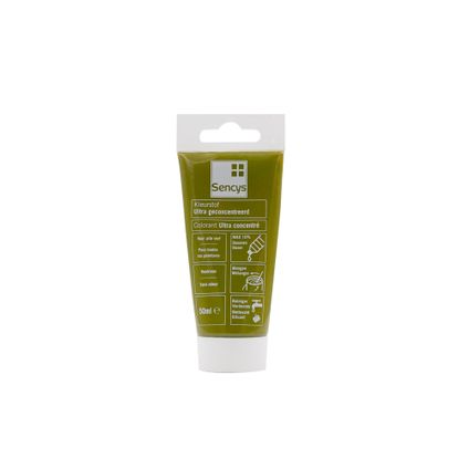 Ultra geconcentreerde kleurstof voor verf Sencys anijs groen 50ml