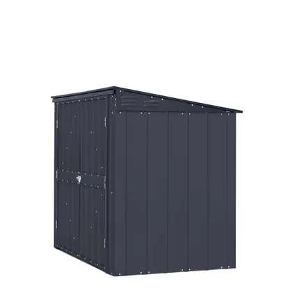 Globel afvalcontainerberging Easy 53 staal antraciet 174x101x131,50cm 49